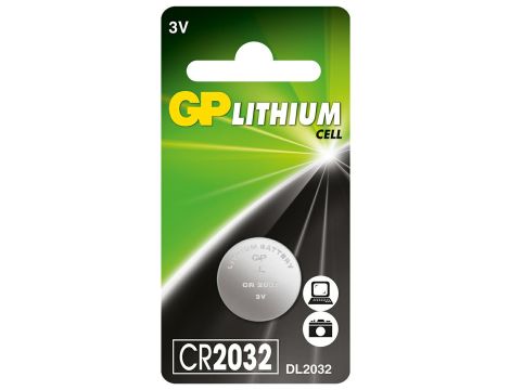 Lithium battery CR2032 220mAh 3V GP