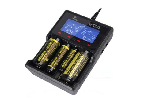 Charger XTAR VC4 for 18650/32650 USB