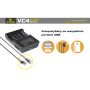 Charger XTAR VC4 for 18650/32650 USB - 24