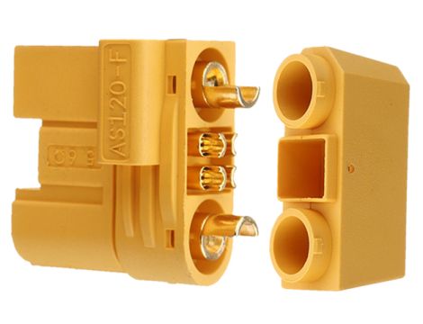 Amass AS120-F female connector 60/120A with cover - 9