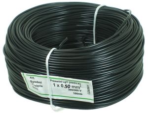 Cable LGY 1X0,5mm2 black