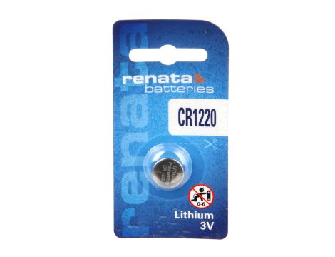 Lithium battery  CR1220 MFR RENATA B1