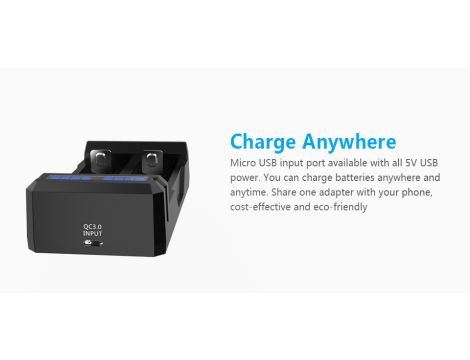 Charger XTAR SC2 for 18650/21700 - 16