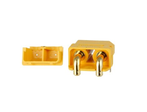Amass XT90PW-F female connector 30/60A on PCB - 3