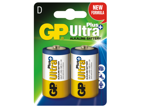 Alkaline battery LR20 GP ULTRA Plus