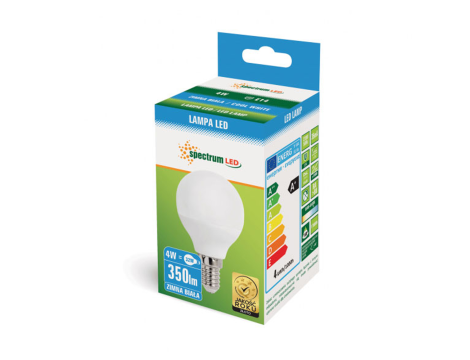 Bulb SPECTRUM ball LED E14 4W CW - 2
