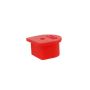 Connector cover SG114F2 50A red - 4