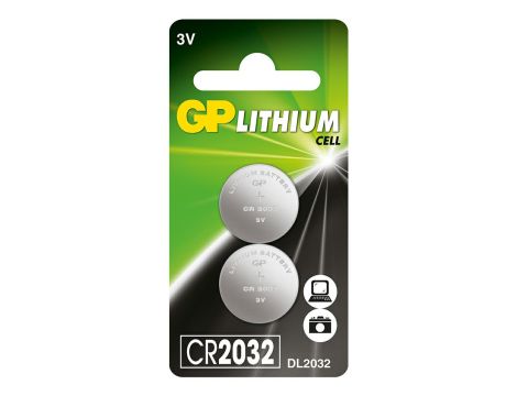 GP CR2032 B2 lithium battery.