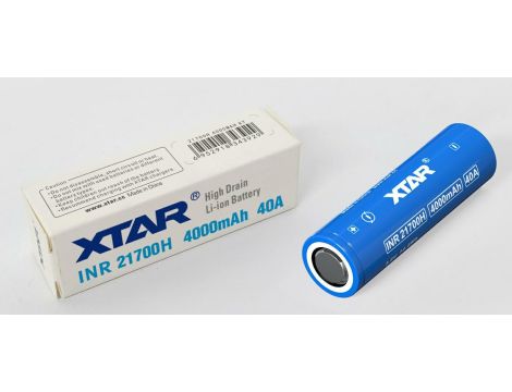 XTAR INR21700-4000 4000mAh Li-ION - 5