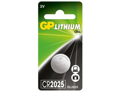 Lithium battery CR2025 160mAh  GP