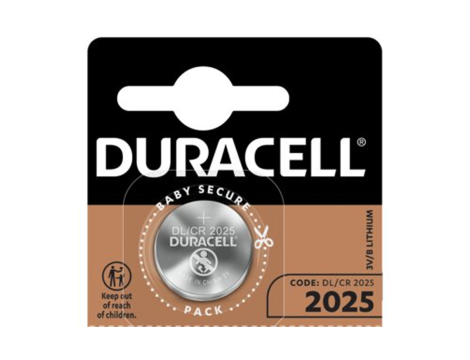 Duracell CR2025 B1 lithium battery