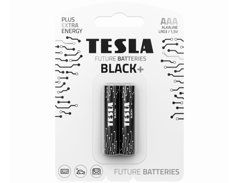 Bateria alk. LR03 TESLA BLACK+ B2 1,5V