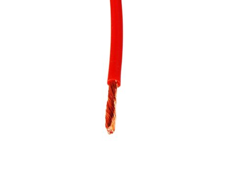 Silicon wire 1,5 qmm red - 3