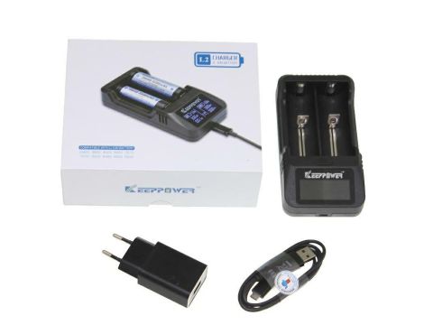 Charger Keeppower L2 LCD for 26650/18650/18350/14500 cell - 6