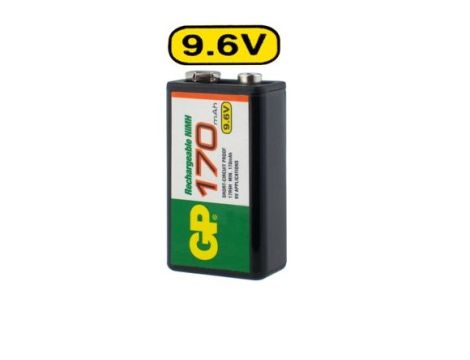 Rechargeable battery  6F22 170mAh GP - 3