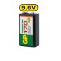 Rechargeable battery  6F22 170mAh GP - 4