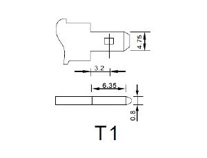 Akumulator żelowy 12V/5Ah MW Terminal T1 - image 2