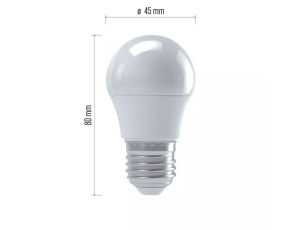 Bulb LED MINI GLOB 4,1W E27 WW ZQ1110 EMOS - image 2