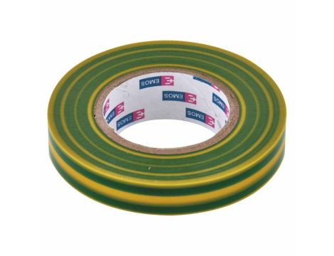 Insulating tape PVC 15/10 green and yellow EMOS - 3