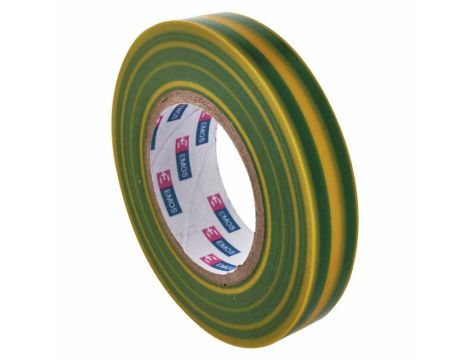 Insulating tape PVC 15/10 green and yellow EMOS - 2