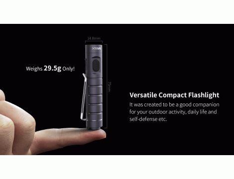 XTAR T2 Pocket Flashlight EDC - 6