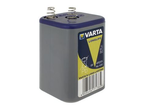 Battery 4R25 7500mAh LONGLIFE VARTA - 3