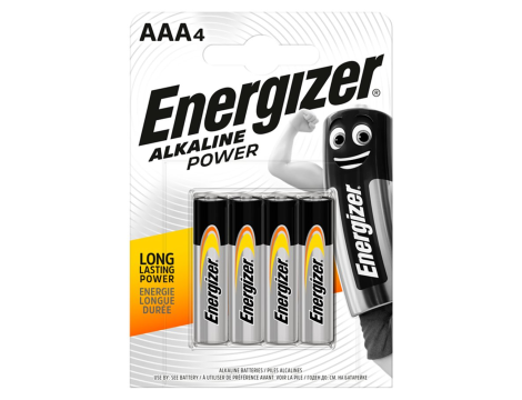 Alkaline battery LR03 ENERGIZER POWER B4