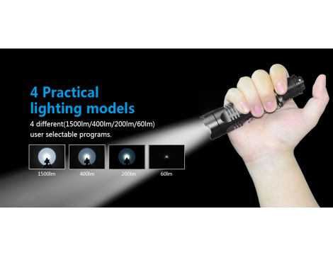 Flashlight XTAR TZ28 1500lm - 4