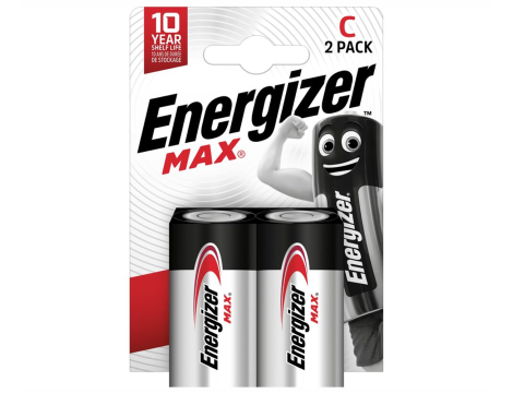Bateria alk. LR14 ENERGIZER MAX B2 1,5V