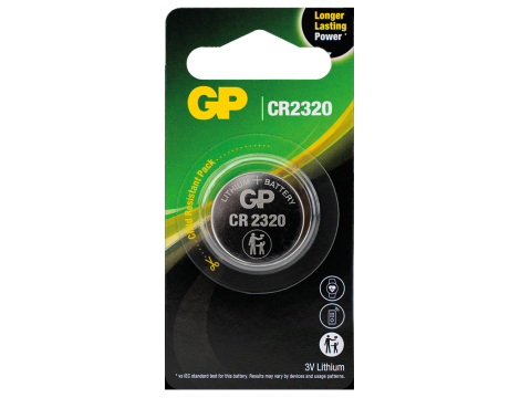Lithium battery CR2320  3V GP