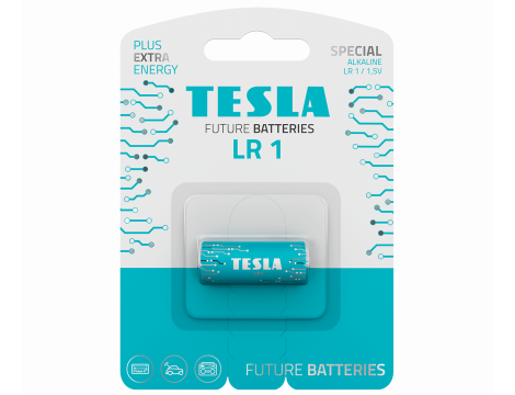 Alkaline battery  LR1 TESLA B1 1,5V